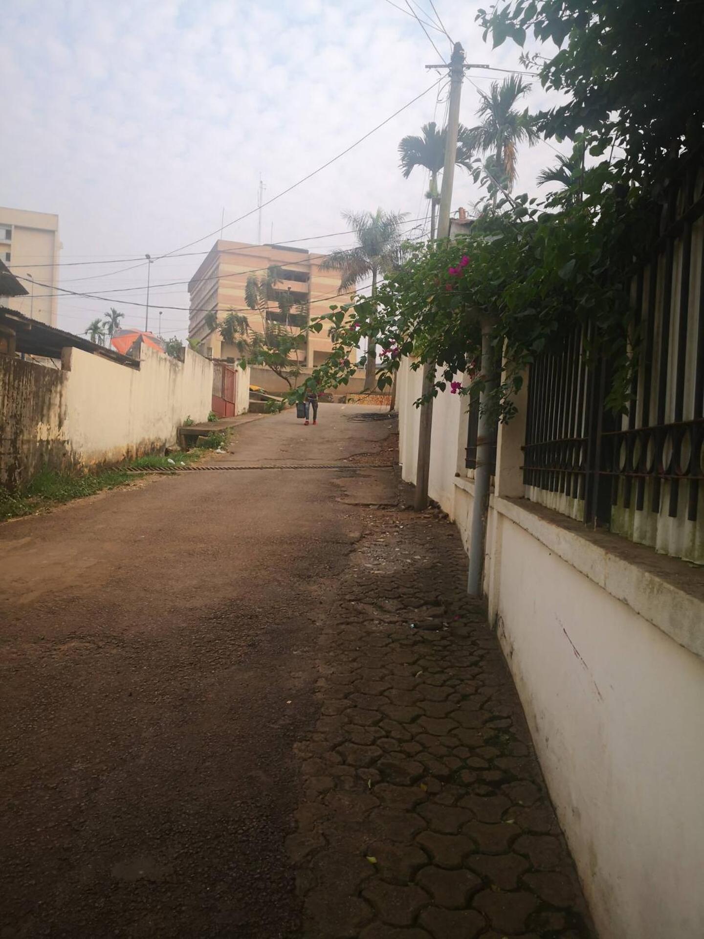 Tout confort avec jardin entrée Bastos Yaoundé Extérieur photo